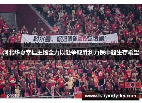 河北华夏幸福主场全力以赴争取胜利力保中超生存希望